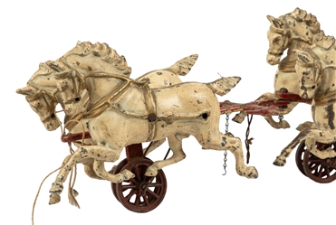  Hubley Royal Circus Band Wagon. Early 20th century. Cast ir...