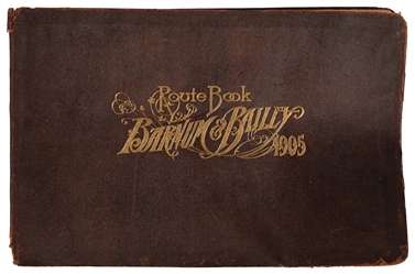  Route Book of Barnum & Bailey 1905. [Buffalo: The Courier C...