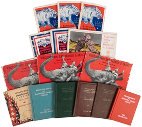  Ringling Bros. Barnum & Bailey Route Book Collection. 1930s...