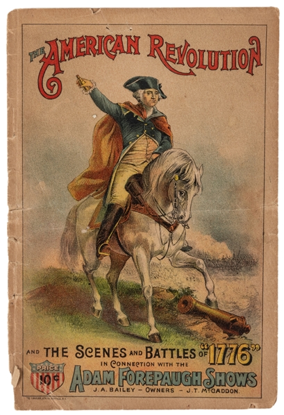  Adam Forepaugh Shows. The American Revolution. Buffalo: Cou...