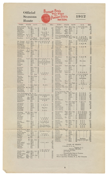  Buffalo Bills Wild West Combined with Pawnee Bills Great ...