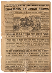  Ringling Bros. World's Greatest Shows courier. Buffalo: Cou...