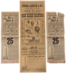  Hummel, Hamilton & Co. Three Big Shows. Three circus herald...