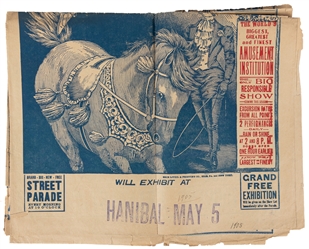  Sells and Downs Shows. Pair of couriers. Circa 1905. Includ...