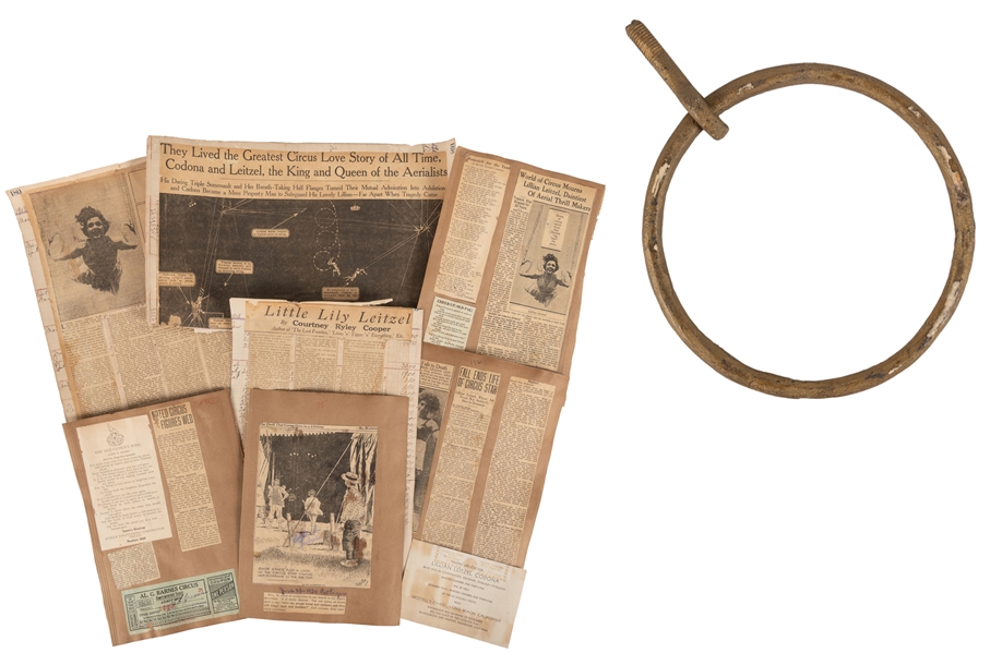  LEITZEL, Lillian (1892 – 1931). Lillian Leitzel Gymnastic R...