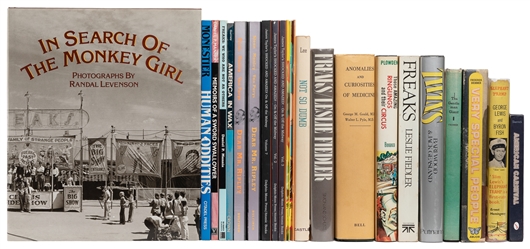  [CIRCUS & SIDESHOW]. Group of 24 books and periodicals. Var...