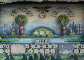  Large Mechanical Shooting Gallery. American, ca. early 20th...