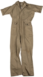  RBBB Jumpsuit / Coveralls. USA, ca. 1980s/90s. Tan/khaki, s...