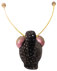  Circus Spec Performer Headpiece. Decorated felt-covered pap...
