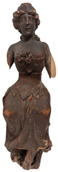  Hand-carved Circus Wagon Figurehead. Circa early 20th centu...