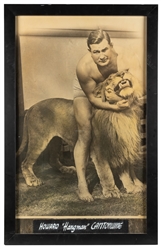  Large photograph of Howard “Hangman Cantonwine. Circa 1920...
