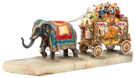  LEE, Ron (1947 – 2017). Circus Bandwagon Sculpture. 1981. L...