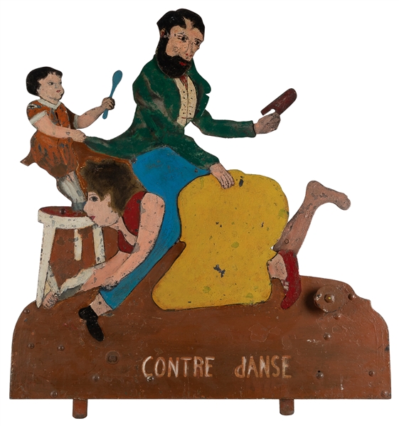 “Contre Danse" Shooting Gallery Target.