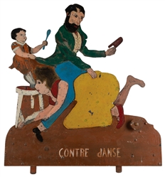 “Contre Danse Shooting Gallery Target.