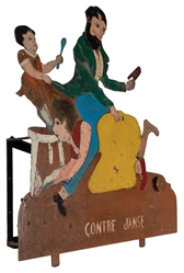 “Contre Danse Shooting Gallery Target.
