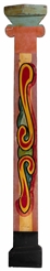  [CARNIVAL SIGNS]. Pair of Hand-Painted Wooden Signs or Deco...