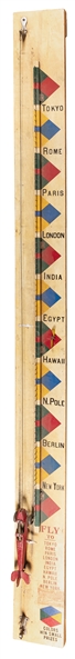  [CARNIVAL GAMES]. Airplane-Themed Game with Metal Airplane....