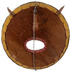  [CARNIVAL GAMES]. Carnival Pitching Target. [N.p., ca. 20th...