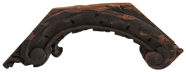  Hand-Carved and Hand-Painted Wooden Trim for a Circus Wagon...