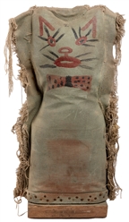  Carnival Cat Knock-Down Doll. 20th century. Painted canvas ...