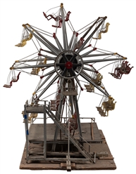  Scale Model Metal Ferris Wheel. American, mid-20th Century....
