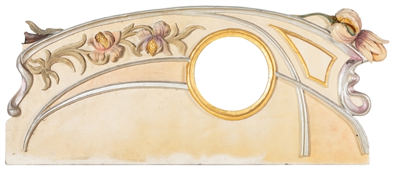 Pair of Carousel Decorative Panels. Circa mid-20th century....