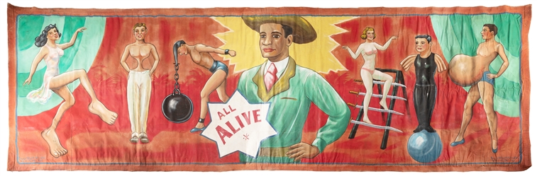  WYATT, Snap (1905 – 1984). All Alive / [Sideshow Cavalcade]...