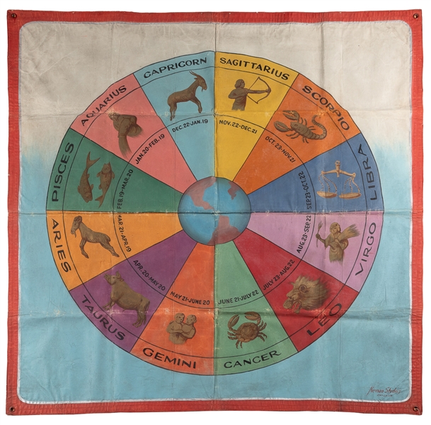  Astrological Sideshow Banner. Chicago: Nieman Studios, ca. ...