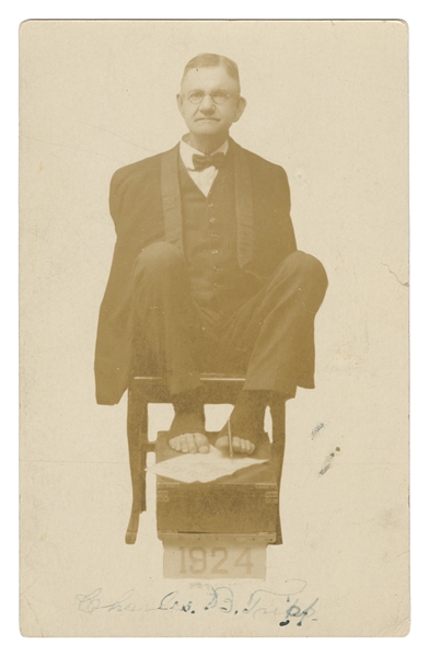  TRIPP, Charles (1855 – 1930). Signed RPPC. Circa 1924. Real...