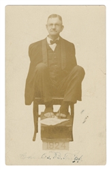  TRIPP, Charles (1855 – 1930). Signed RPPC. Circa 1924. Real...