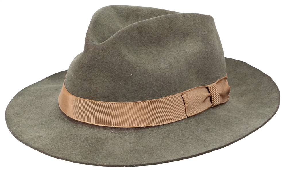  Johnny Ecks Fedora. Green wool “Park Avenue" fedora by Bro...
