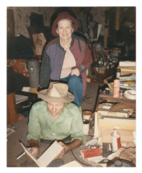  Johnny Eck's Fedora. Green wool “Park Avenue fedora by Bro...