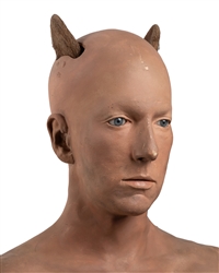  Carnival / Haunted House Devil Man Bust. Plaster head and s...
