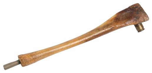  Human Bone Opium Pipe. Tibetan, ca. 19th century. Length 7 ...