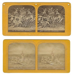  Group of French “Diableries" and Capuchin Crypt stereoview ...