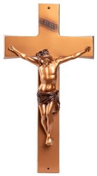  Parsons Casket Co. Crucifix. Belvidere, Ill, 20th century....