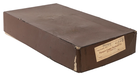  Parson's Casket Co. Crucifix. Belvidere, Ill, 20th century....