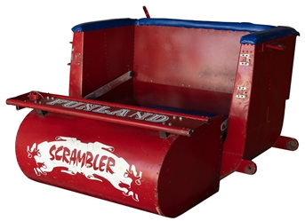  Scrambler Funland Amusement Park Ride Cars. Lot of 3. Three...