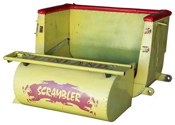  Scrambler Funland Amusement Park Ride Cars. Lot of 3. Three...