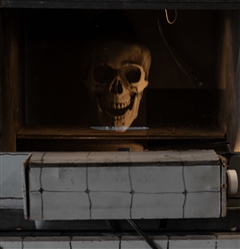  Frame of Life and Death Sideshow/Spook Show Illusion. Circa...