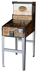  Carnival Fun! 25 Cent Pinball Vending Machine. Circa 1990s....