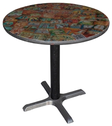  Sideshow Gelato Bistro / Cocktail Tables (7). Group of tabl...