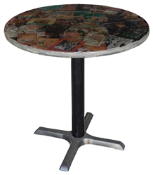  Sideshow Gelato Bistro / Cocktail Tables (7). Group of tabl...