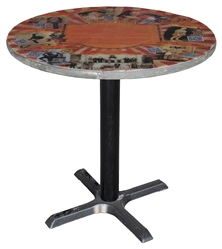  Sideshow Gelato Bistro / Cocktail Tables (7). Group of tabl...