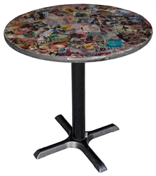  Sideshow Gelato Bistro / Cocktail Tables (7). Group of tabl...