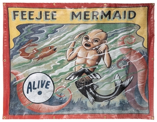  Feejee Mermaid Sideshow Gaff. Contemporary detailed model o...