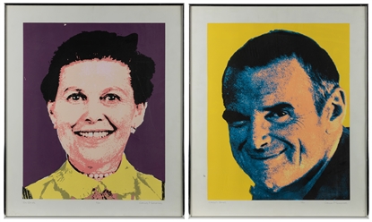  SCHREINER, Charles P. (20th century). Pop Art Portraits of ...