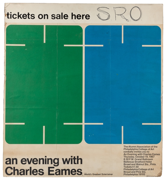  BLAIR, Warren (American, 20th Century). An Evening with Cha...
