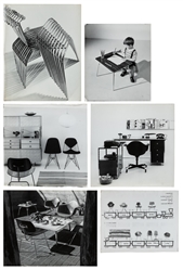  Herman Miller Designed and Staged Catalog Images. Twenty bl...