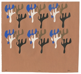  EAMES, Ray (American, 1912-1988) Untitled. (Abstracted Shap...
